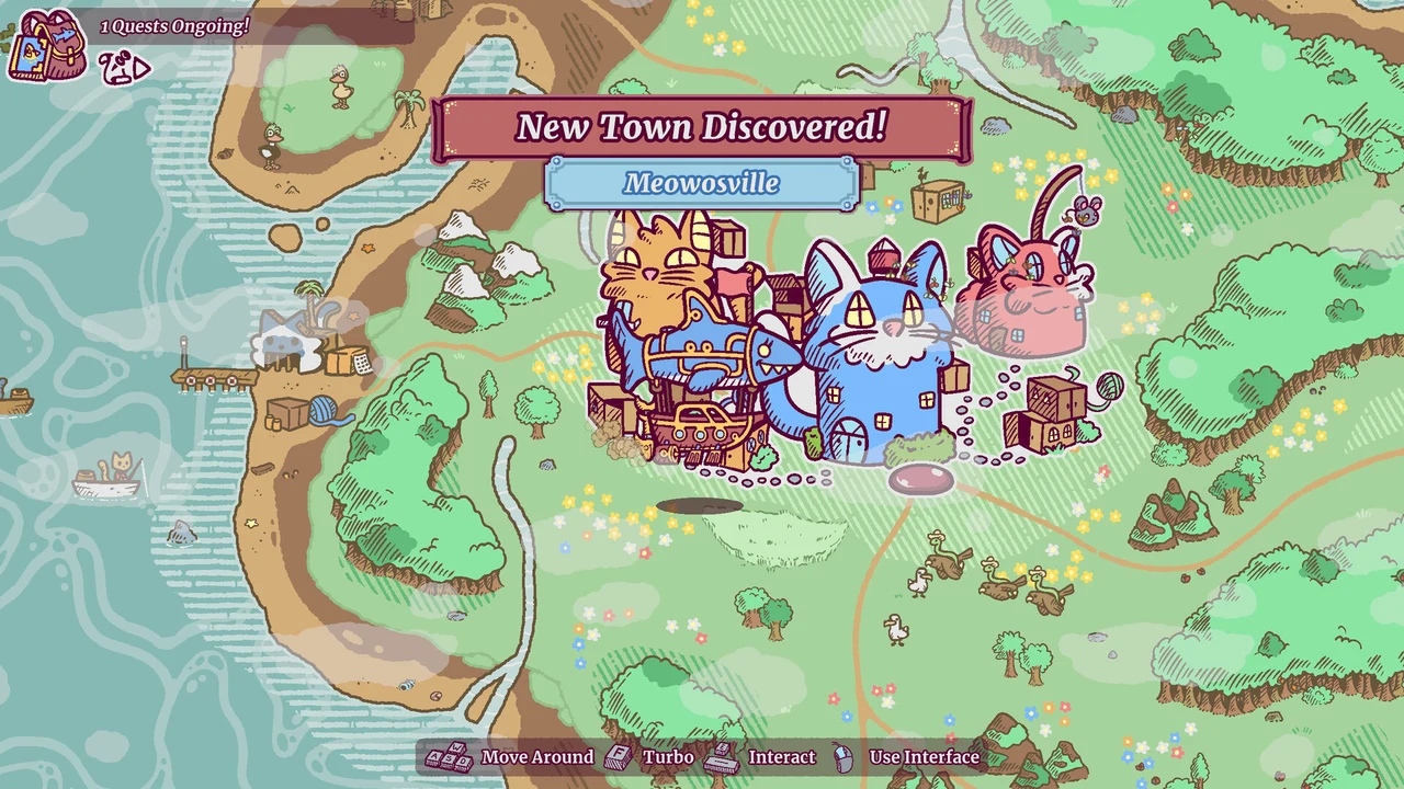 Townseek game screenshot