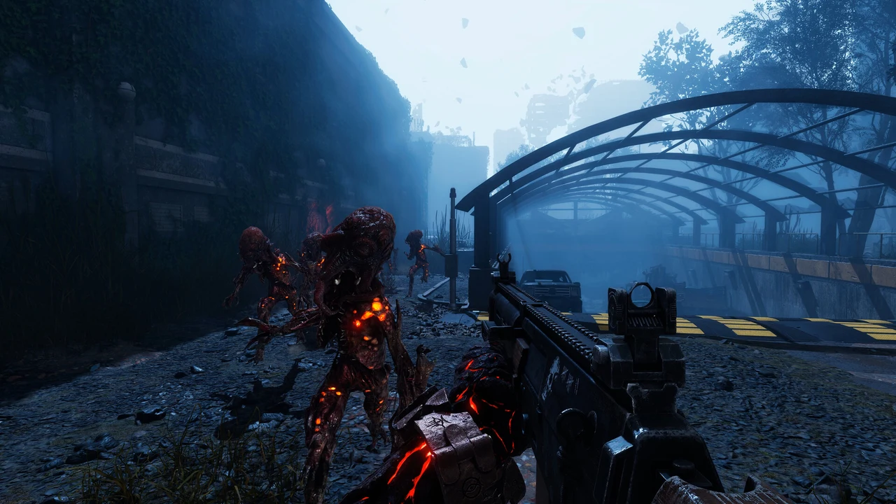 Waste The Fallen horror extraction shooter screenshot
